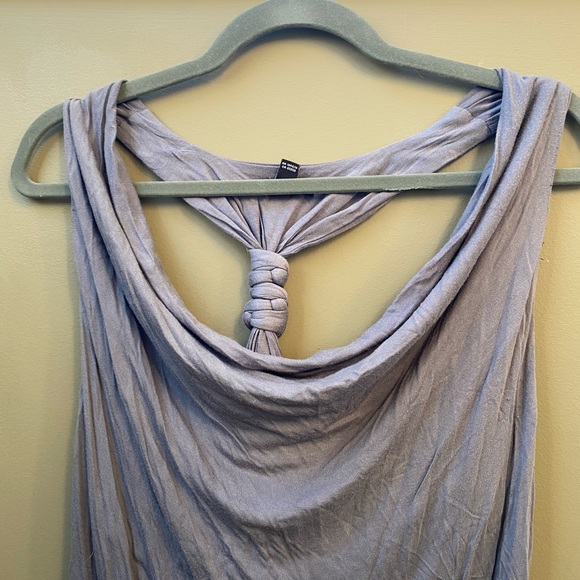 Jacob - T-back Tank Top, with Knotted Strap - Picture 2 of 9